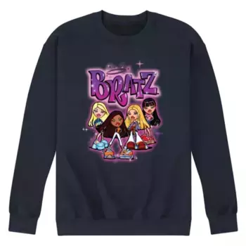 Мужская флисовая толстовка Bratz Doll Group Licensed Character, синий