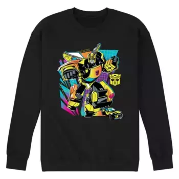 Мужская флисовая толстовка Bumblebee из серии Transformers Licensed Character, черный