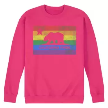 Мужская флисовая толстовка California Pride Licensed Character, пурпурный