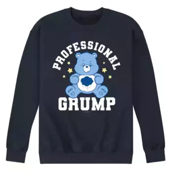 Мужская флисовая толстовка Care Bears Professional Grump Licensed Character, синий