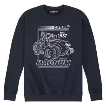 Мужская флисовая толстовка Case IH Magnum Licensed Character, синий