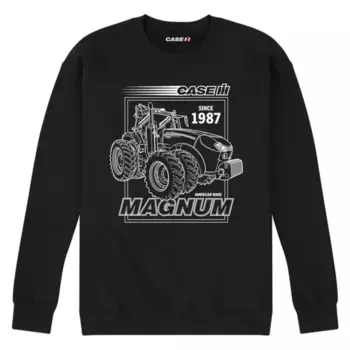 Мужская флисовая толстовка Case IH Magnum Licensed Character, черный