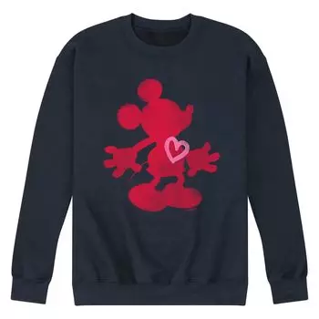 Мужская флисовая толстовка Disney's Mickey Heart Licensed Character