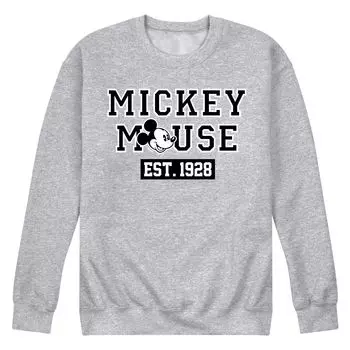 Мужская флисовая толстовка Disney's Mickey Mouse 1928 года Licensed Character