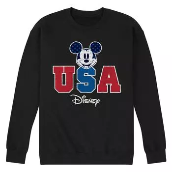 Мужская флисовая толстовка Disney's Mickey Mouse USA Licensed Character