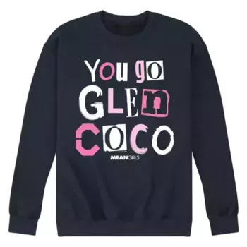 Мужская флисовая толстовка «Дрянные девчонки» You Go Glen Coco Licensed Character, синий