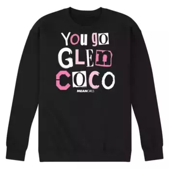 Мужская флисовая толстовка «Дрянные девчонки» You Go Glen Coco Licensed Character, черный