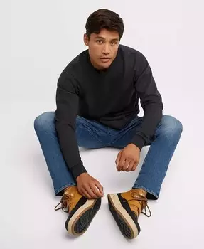 Мужская флисовая толстовка EcoSmart, 2 шт Hanes, черный