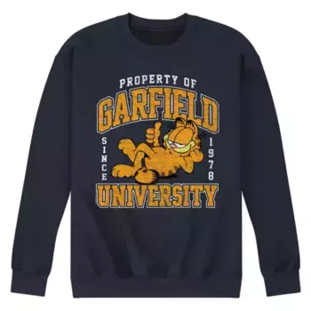 Мужская флисовая толстовка Garfield varsity Licensed Character, синий