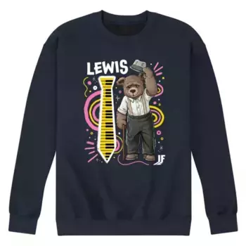 Мужская флисовая толстовка if lewis Licensed Character, синий