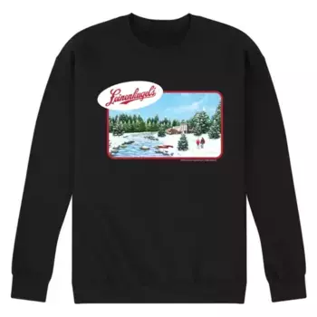 Мужская флисовая толстовка leinenkugel vanilla porter Licensed Character, черный