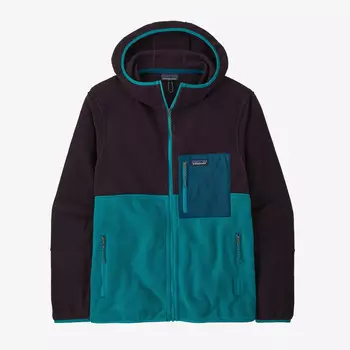 Мужская флисовая толстовка Microdini Patagonia, цвет Belay Blue