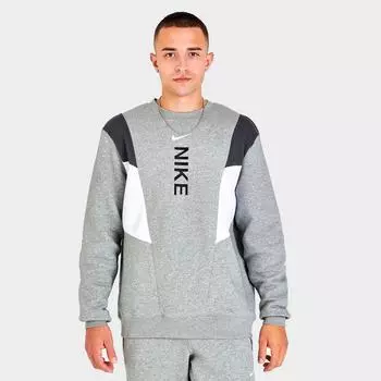 Мужская флисовая толстовка Nike Sportswear Hybrid, серый