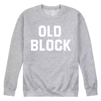 Мужская флисовая толстовка Old Block Licensed Character, серый