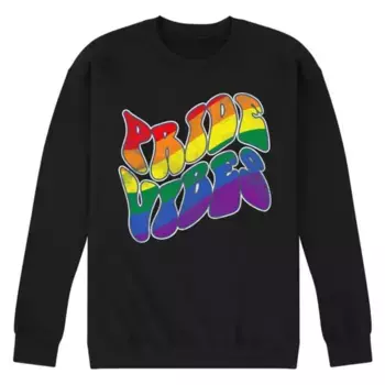 Мужская флисовая толстовка Pride Vibes Licensed Character, черный