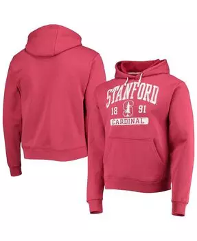 Мужская флисовая толстовка с капюшоном cardinal stanford cardinal volume up essential League Collegiate Wear