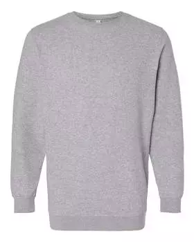 Мужская флисовая толстовка с круглым вырезом LAT, цвет heather