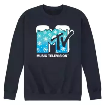 Мужская флисовая толстовка с логотипом MTV Snowballs Licensed Character, синий