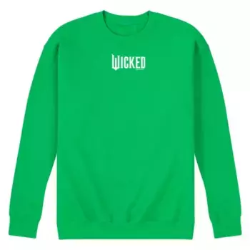 Мужская флисовая толстовка с логотипом Wicked Licensed Character, зеленый