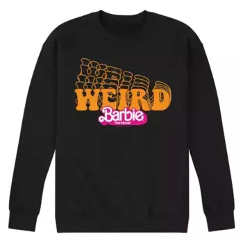 Мужская флисовая толстовка с принтом «Странный фильм» Barbie, черный