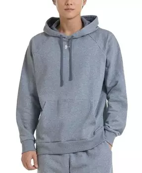 Мужская флисовая толстовка с вышитым логотипом Rival Under Armour, черный