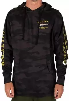 Мужская флисовая толстовка Salty Crew Брюс, черный