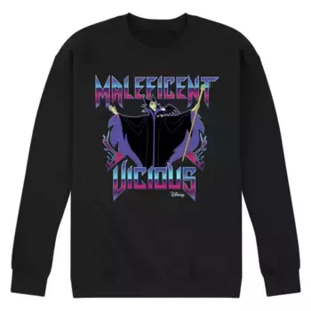 Мужская флисовая толстовка «Спящая красавица Малефисента» Disney, черный