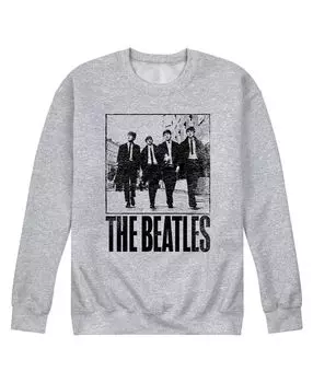 Мужская флисовая толстовка the beatles в винтажном стиле AIRWAVES, серый