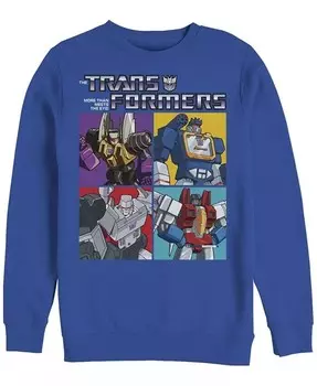Мужская флисовая толстовка Transformers Generations Decepticon Box Fifth Sun, синий