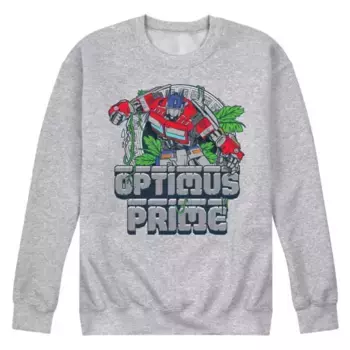 Мужская флисовая толстовка Transformers Optimus Prime Licensed Character, серый
