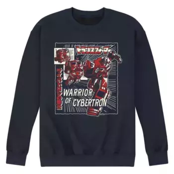 Мужская флисовая толстовка Transformers Warrior of Cybertron Licensed Character, синий