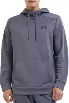 Мужская флисовая толстовка Under Armour Armor, цвет Castlerock/Black