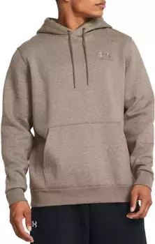 Мужская флисовая толстовка Under Armour Icon, цвет Taupe Dsk Lt Hthr/Tpe Dsk