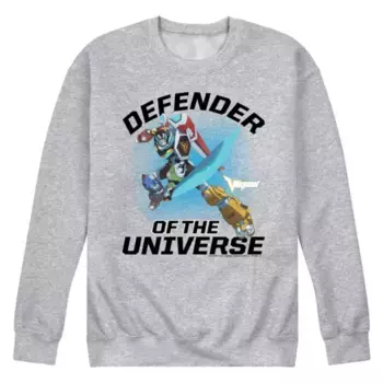 Мужская флисовая толстовка Voltron Defenders of the Universe Licensed Character, серый