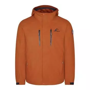 Мужская функциональная куртка 3в1 Hverfjall коричневая/темно-синяя WESTFJORD, цвет braun