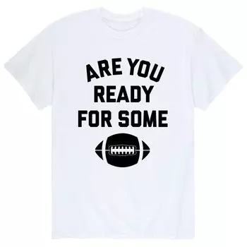 Мужская футбольная футболка Are You Ready Licensed Character