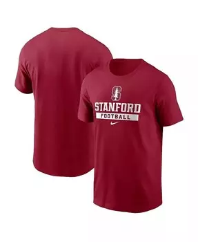 Мужская футбольная футболка Cardinal Stanford Cardinal Nike, красный