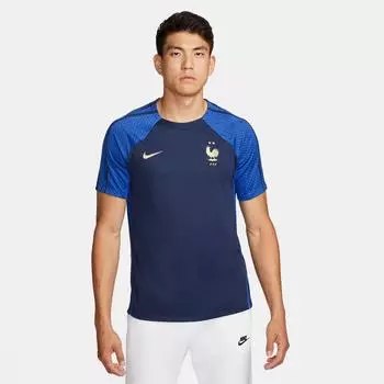 Мужская футбольная футболка Nike Dri-FIT France Strike, синий