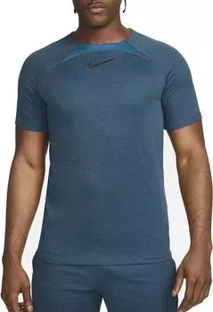 Мужская футбольная футболка с короткими рукавами Nike Giannis Dri-FIT Global Football, синий