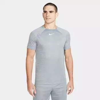 Мужская футбольная футболка с короткими рукавами Nike Dri-FIT Academy, серый