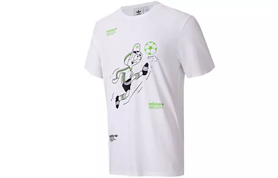 Мужская футбольная майка Adidas Originals, цвет Chalk White