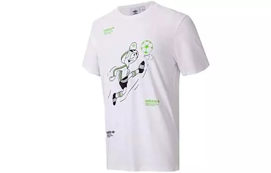 Мужская футбольная майка Adidas Originals, цвет ChalkWhite