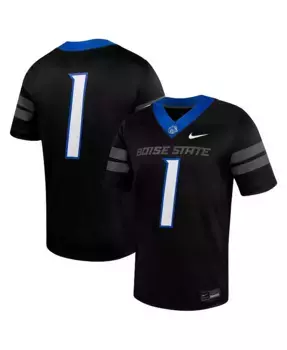 Мужская футбольная майка Boise State Broncos Untouchable 1 Nike, черный