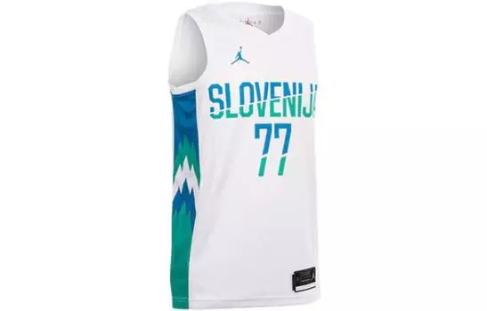 Мужская футбольная майка Jordan, цвет White