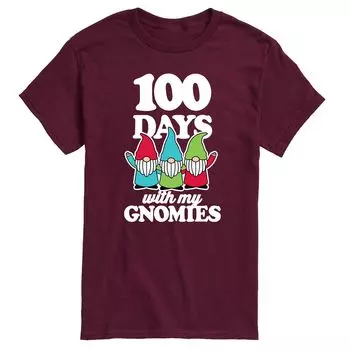 Мужская футболка 100 Day With Gnomies Licensed Character
