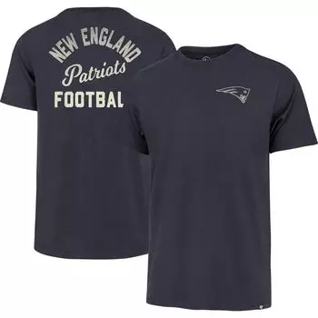 Мужская футболка '47 Navy New England Patriots Turn Back Franklin