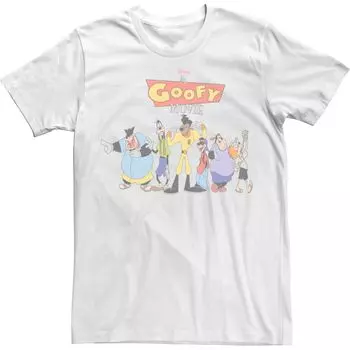 Мужская футболка A Goofy Movie Hyuck Hyuck Group Shot Licensed Character