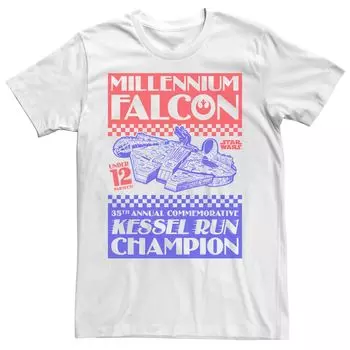 Мужская футболка A New Hope Ep4 Kessel Run Champ Tee Licensed Character