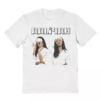 Мужская футболка Aaliyah Double Trouble Licensed Character