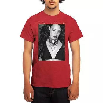 Мужская футболка Aaliyah Licensed Character